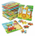 Wooden jigsaw puzzle Small Animals Puzzles for Kids Wooden Toddlers Puzzles Animal Preschool Puzzles,Educational Learning Party Toys for Boys and Girls, Wooden Puzzles Preschool Toys Gifts,Classroom, Party Favors, Goodie Bags Fillers. 
