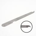 1 Piece Metal Nail File For Fingernails and Toenails Stainless Steel Nail Filer Buffer Two Side Grinding Rod Manicure Pedicure Scrub Nail Arts Tools For Men and Women, Professional Thick Nail Shaping Metal File Nail Cleaner Tip Personal Care. 