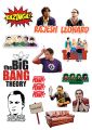 STICKERS PACK BIG BANG THEORY Stickers laptop mobile water bottles guitar fridge. 