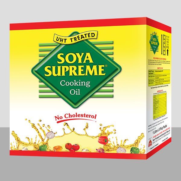 Soya Supreme Cooking Oil Pouch 1x5