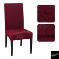 Knit that Fits Cotton Jersey Dining Chair Covers | Soft Stretch Chair Covers | Pack of 4 6 8 | Elastic Fit. 