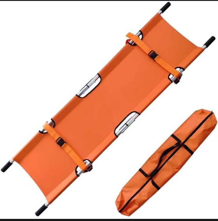 Lifecare Enterprises Stretcher Bed Folding Stretcher Rescue Stretcher Portable Stretcher Mover Lightweight Emergency Stretcher Bed