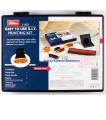 DIY Stamp Printing Kit Make Your One Stamp S-100 SHINY S100 Rubber Stamps DIY Printing Stamping Kit S-100. 