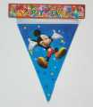 MICKEY MOUSE BUNTINGS - MICKEY MOUSE FLAGS BANNER - MICKEY MOUSE THEME - MICKEY MOUSE BIRTHDAY PARTY - BIRTHDAY PARTY DECORATIONS. 