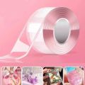 Nano Tape Balloon DIY Kit Fun Tape/ Nano Tape Plastic Bubbles Balloon Two Sided Tape for DIY Craft, Birthday Party Pool Party/1 Nano Tap Roll 3m Length 1 inch Width Double Sided Tap Only Use Hot Air For Soft The Tape & Make Unlimited DIY Craft. 
