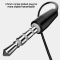 Lenovo HF130 Wired Earphone 3.5mm In Ear With Mic Headset Sound Heavy Subwoofer Driver Stereo Earbuds Sports Headphone. 