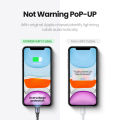 [Apple MFi Certified]Ugreen USB Lightning Cable Apple Data Charge Cable for iPhone 16 Min 15 Pro Max X XR Fast Charging 2.4A USB Data Cable Phone Charger Cable. 