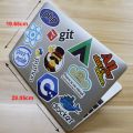 Programming Language Logo Cool Stickers for Laptop Car DIY Stickers nternet Java JS Php Html Cloud Docker. 