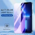Baseus - Anti Blue 2pcs For  iPhone 11 Pro / iPhone X / XS - 5.8 inch - 0.3 mm  Full-Glass Tempered Glass Film Transparent. 