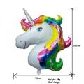 Rainbow Unicorn Balloons Birthday Party Supplies for Kids Birthday,Baby Shower,Wedding Decorations Unicorn Balloons. 