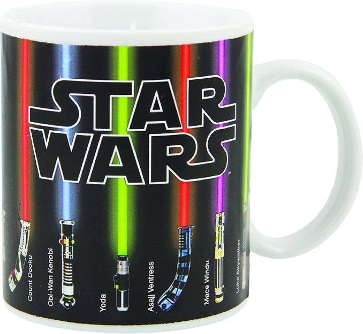 BENAIR Magic Mug STAR WARS Light Sabre Thermal Display 12 OZ Mug.