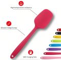 Silicone Spatula Heat Resistant Slotted Spatula Non-stick Rubber Spoon. 