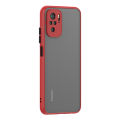 For Xiaomi Redmi Note 10 4G 2021 - High Quality Matte PC Back Soft TPU Frame Shockproof Color Button with Camera Protection Lens Protection Camera Protective Back Cover Case For Xiaomi Redmi Note 10 4G 2021. 