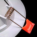6 Pcs Ceiling Downlight Bulb Holder Cieling Light Holder Screw type E27-3 Inch PVC Plastic. 