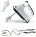 7-Speed Electric Hand Mixer Machine with Egg Beater & Whisk, Handheld Cake Mixer for Cream, Eggs, Batter, Baking & Kitchen Mixing. 