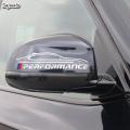 Performance Car Side Glass & Petrol Cap Sticker White - Car Decoration Vinyl Decal. 