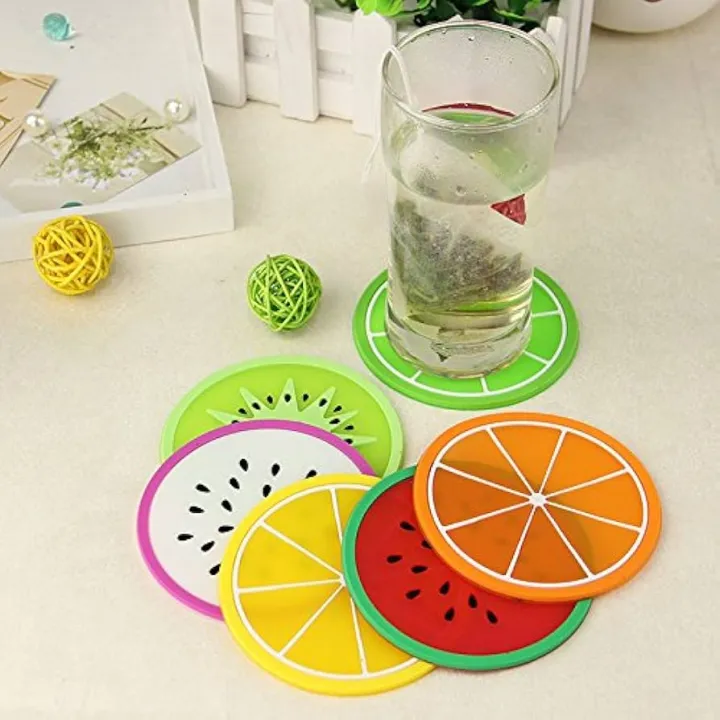 Fruit%20Shape%20Tea%20Coater%20Placemat%20Cup%20Mat%20Pads%20Coffee%20Mug%20Drink%20Coasters%20Fruit%20Shapes%20Coaster%20Tableware%20Placemat%20Coffee%20Pads%20Silicone%20Drink%20Holder%20Mat%20Multicolor%20-%20Image%205