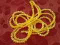 Six (06) Larri of 4 mm Crystal Beads | Pearls | Moti Pack | Moti Larri | White, Light Blue, Yellow, Black, Bottle Green & Orange Color. 