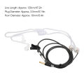 Air Tube Earbuds, Noise Reduction 3.5mm Air Tube Headset for Laptop. 