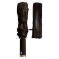 Automatic Folding Umbrella With LED Light Portable Sunny Rainy Umbrellas With Flashlight Windproof LED Torch Umbrella. 