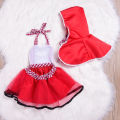 Baby Girls Tutu Dress +Cape Cloak Outfit Newborn Little Red Riding Hood Cosplay Photo Prop Costume Girl Party Dress Baby Clothes. 