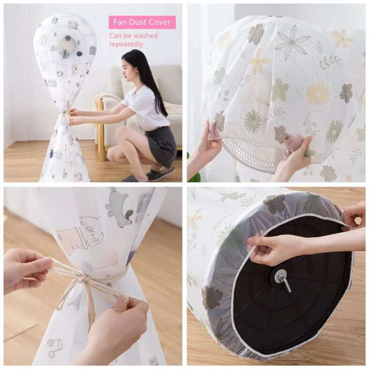 Full Floor Fan Dust Cover, Floor Type Fan Cover Dust Cover, Electric Fan Covers Fans for Home, High Quality Waterproof Electric Fan Dust Cover,
