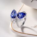 Top Quality Luxury Gift Zircon Rings For Women. 