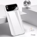 Luxury Smooth Mirror Case For iPhone X - White. 