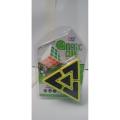 Pyramid Rubik Cube toy Carbon fiber sticker for brain teasing game. 