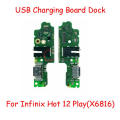 Infinix Hot 12 Play X6816 Original Charging Board For Charging Port Connector Replacement Spare Parts For Infinix Hot 12 Play X6816. 