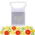 Multi-purpose Onion Cutter Stainless Steel Plastic Vegetable Slicer Meat Need. 