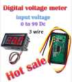 Digital voltage meter.. 