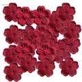 100 Pieces Satin Fabric Silk Artificial Flower Petals for Party Home Wedding Decoration 2.16''. 