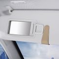 【HOT】 Magnetic Leather Eyeglass Hanger Clip Universal Car Sunglasses Holder Magnetic Eyeglass Hanger Clip For Cars Ticket Card Clip. 