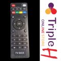 Triple H Tv Box Remote Control Universal KD Light Function Android Smart Tv Box Remote X96Q - X96 Mini - T95H - And All Others.. 