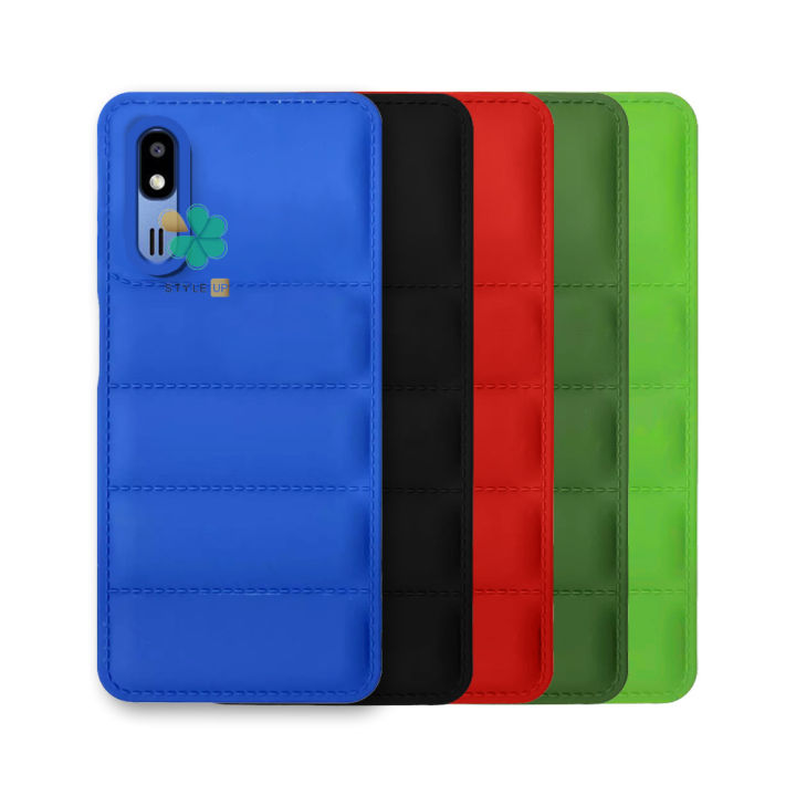 Samsung Galaxy A10 Puffer Multi Colore Fashion Design Soft