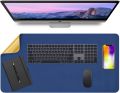 Navy Blue Large Size Desk Mat 12 x 30 inch Laptop Mat Large Size 12x30 inch Keyboard Mouse Pad Word Pad & Mats. 