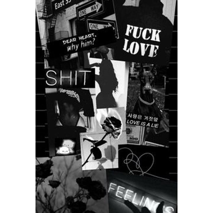 Pack of 40  Black theme Aesthetic Wall Posters.  ( HD Printing with premium Ink for long lasting color)