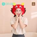 Cartoon Dragon Headgear Fluffy Dragon Plush Hat Cute Zodiac Dragon Doll Costume for New Year Masquerade Party Cosplay Props Accessories Dragon Headgear. 