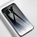 Vantime for Realme C17 / Realme 7i Case Starry Sky Phone Back Hard Glass Cover. 