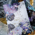 Panda Online Multi-material Laser Star Moon Material Paper Glass Star Moon Series Diary Diy Decorative Sulphate Paper. 