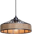 Retro Hanging, Hanging Lamp, Hanging Rope Lamp, Hanging Light | Ceiling Light | Pendant Lamp for Home Decor | Stylish Ceiling & Pendant Lighting | Room lights | Led bulbs (Bulb Not Included). 