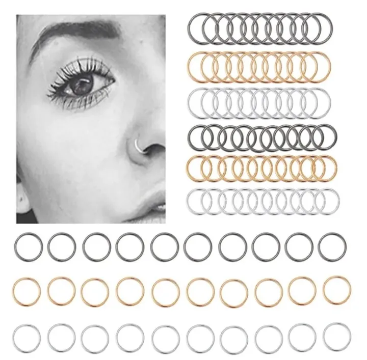 12Pcs/set%20Nose%20Ring%20Piercing%20Punk%20golden%20selvar%20Color%20Handmade%20Tiny%20Nose%20Lip%20Hoop%20Ring%20Septum%20Rings%20Piercing%20Stud%20Body%20Jewelry%20-%20Image%205