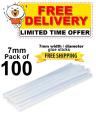 Pack of 100 - 7mm Glue Sticks - Free Home Delivery. 