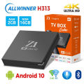 Original Z1 Android Tv Box 5g - 2Gb 16Gb Wifi 4k Allwinner Support Voice Remote Control. 