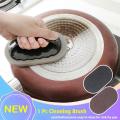 Magic Emery Sponge Brush Wipe Eraser Cleaner Kitchen Tools Decontamination Bath Rust Strong With Handle Cleaning Black Brow G9V1. 