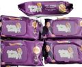 Galaxy Baby Wipes (5 Packs) (70 Wet Sheets Each). 