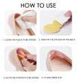 High Heel Pads for Women - Self-Adhesive Insoles for shoes Grips & Heel Liners for Size Adjustment and Pain Relief. 