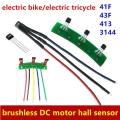 2-Wheels Electric Vehicles BLDC Motor Hall Sensor with Board Cable 213 Motor Hall Sensor 60 Degree for Element E-Bike Kit. 
