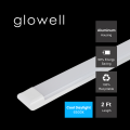 Glowell LED Batten Light 20W (Slim Bracket Tube Light). 